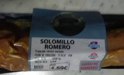 Solomillo romero mercadona , code 2304351004594