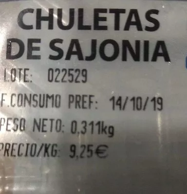 Chuletas sajonia  , code 2304571002882