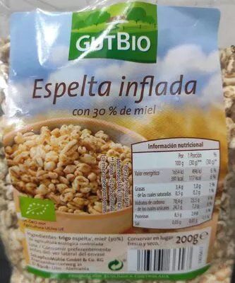 Espelta inflada GutBio 400 g, code 23076617