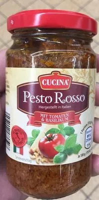 Pesto Rosso aux Tomates et Basilic Cucina, Aldi 190g, code 23122192