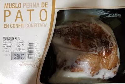 Muslo de pato confitado Hacendado , code 2325616003909