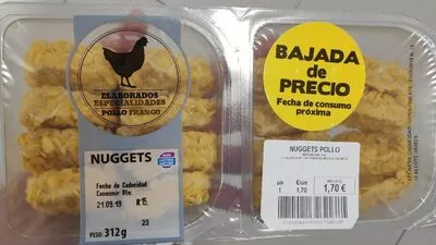 Nuggets Mercadona , code 233028460000100170001705