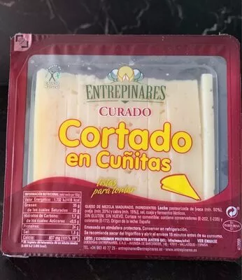 Queso semicurado cortado en cuñitas Entrepinares , code 2350284003531