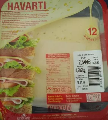 Havarti Havarti , code 2350438002540