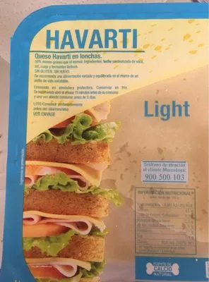 Havarti light Havarti , code 2350439002488