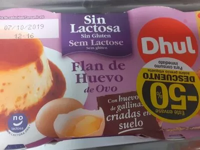 Flan de huevo sin lactosa  2 x 110 g, code 2380500365341