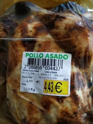 Pollo asado mercadona , code 2380856004437