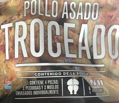 Pollo asado troceado Mercadona , code 2380874005188