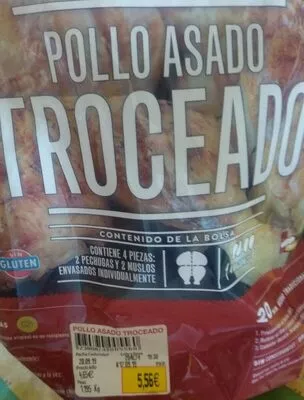 Pollo asado troceado Mercadona , code 2380874005560