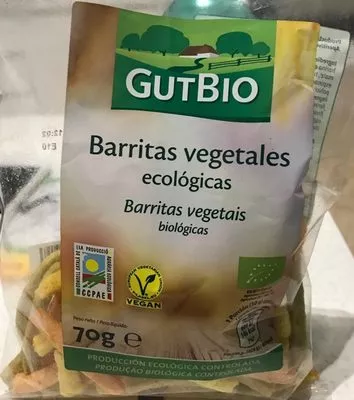 Barritas vegetales ecológicas Gutbio 70 g, code 24000918