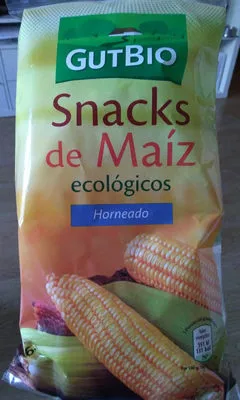 Snacks de Maiz Ecológicos GutBio 60 g, code 24001144