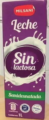 Leche sin lactosa Milsani 1 l., code 24008198