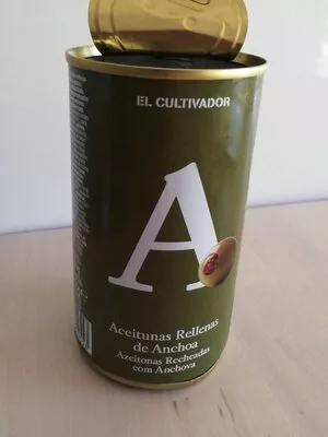 Aceitunas rellenas de anchoas  150 g, code 24009553