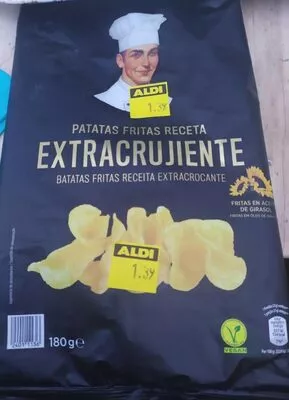 Patatas fritas extracrujientes Aldi,  Vale 180 g, code 24011136