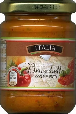 Bruschetta con pimiento Italia 170 g, code 24012485