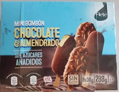 Mini bombon chocolate y almendrado sin azúcares añadidos Flete , code 24016360