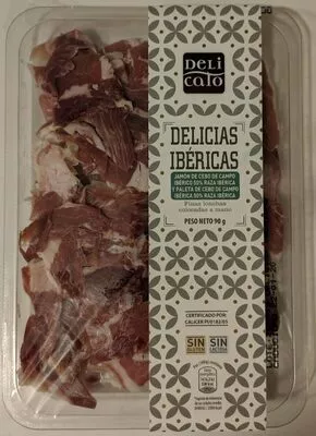 Delicias Ibéricas Jamón y Paleta 50% Raza Ibérica Delicato 90 g, code 24016759