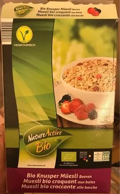 Bio Knuspermüsli Beeren Natur aktiv 500g, code 24019941