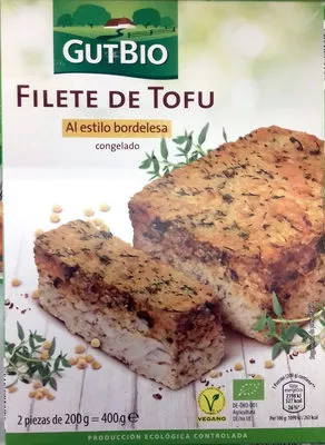 Filete de tofu al estilo bordelesa GutBio, Fitness 400 g (2 x 200 g), code 24022019