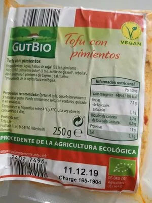 Tofu con almendras y avellanas Gutbio 200 g, code 24027496