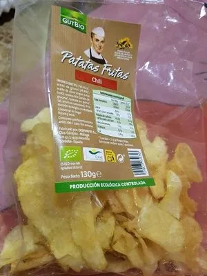 Patatas Fritas sabor Ajo GutBio 130 g, code 24036436