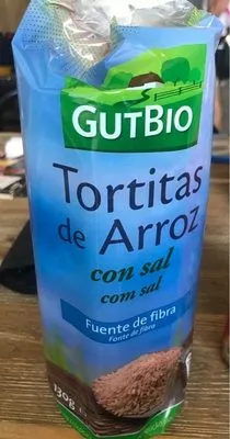 Tortitas de arroz con sal Gutbio 130 g, code 24042024