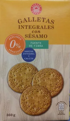 Galletas integrales con sésamo Aurada 360 g, code 24044035