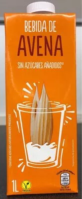 Bebida de avena sin azucares  , code 24044769