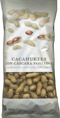 Cacahuetes con cáscara tostados sin sal Aldi 500 g, code 24045209