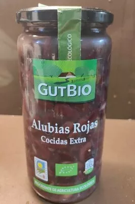 Alubias Rojas Cocidas GutBio 660 g (neto), 425 g (escurrido), 720 ml, code 24050098