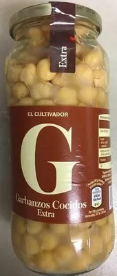 Garbanzos Cocidos El Cultivador 540 g neto, 400 g escurrido, code 24050104