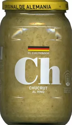 Chucrut al Vino El Cultivador 680 g (neto), 650 g (escurrido), 720 ml, code 24050722