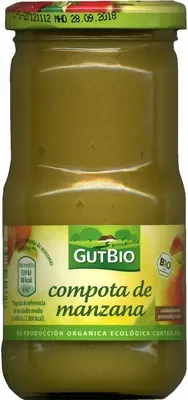 Compota de manzana GutBio 360 g, 370 ml, code 24050753