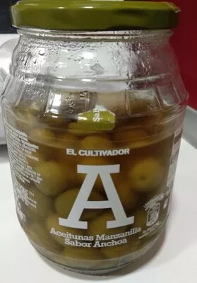 Aceitunas Manzanilla Sabor Anchoa El Cultivador , code 24051408