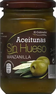 Aceitunas verdes deshuesadas "El Cultivador" Variedad Manzanilla El Cultivador 440 g (neto), 220 g (neto), 450 ml, code 24051576