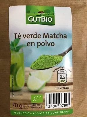 Té matcha en polvo GutBio Gutbio 70 g, code 24060790