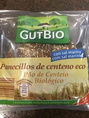 Panecillos de centeno eco GutBio , code 24062800