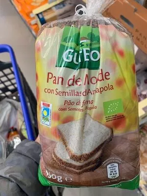 Pan de molde con semillas de amapola  450 g, code 24064347