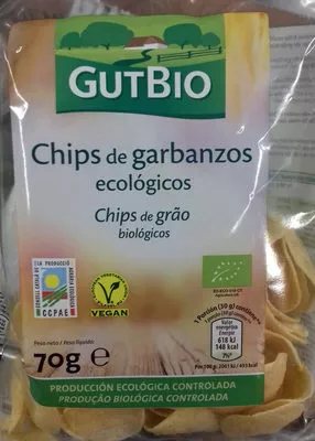 Chips de garbanzos ecológico GutBio 70 g, code 24066105