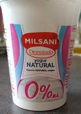 Yogur natural milsani , code 24068109