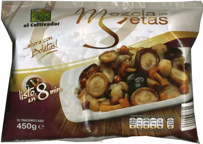 Mezcla de setas congeladas "El Cultivador" El Cultivador 450 g, code 24069731