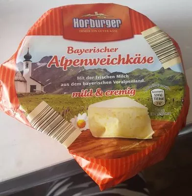 Bayerischer Alpenweichkäse Hofburger , code 24073462