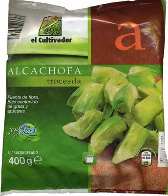 Alcachofas troceadas congeladas "El Cultivador" El Cultivador 400 g, code 24081917