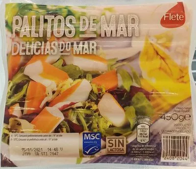 Delicias de mar flete Flete 450 g, code 24082044