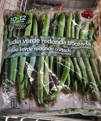 Judía redonda troceada ultracongelada flete 1 Kg, code 24082259