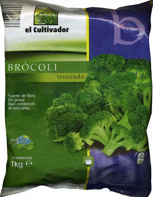 Brócoli troceado congelado "El Cultivador" El Cultivador 1 Kg, code 24082938