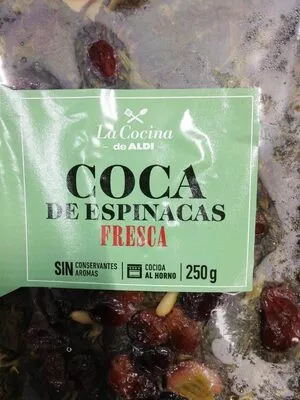 Coca de espinacas La Cocina de Aldi , code 24086899