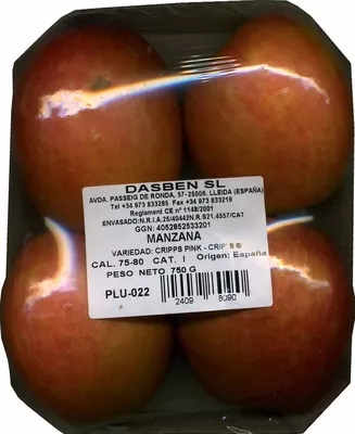 Manzana Dasben 750 g, code 24098090