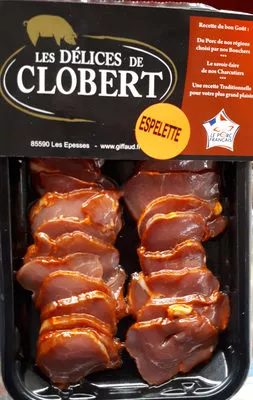 Filet mignon au piment d'Espelette, tranché Les Délices de Clobert 220 g, code 2441322032016