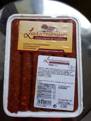 merguez les gorronnaises 6, code 2466254028470